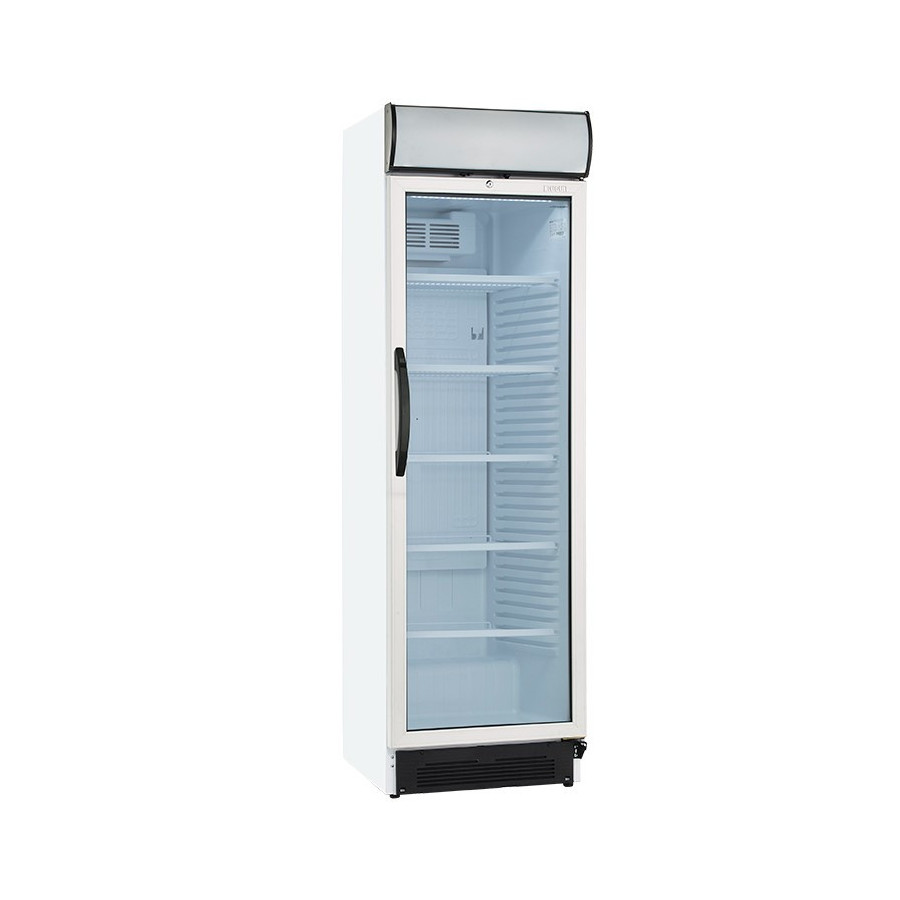 Armario Expositor NLK-300 S1 | Con Display Iluminado | Puerta de Cristal | 595x640x1980 mm | Capacidad 372 L