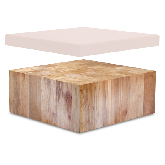 Fricosmos repuesto de maza de abedul 450x450x200 mm