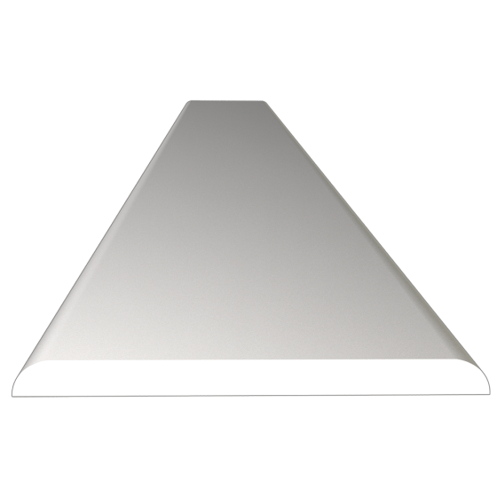 Fricosmos Perfil Paragolpes Recto Fibra Blanca 2000x200x10
