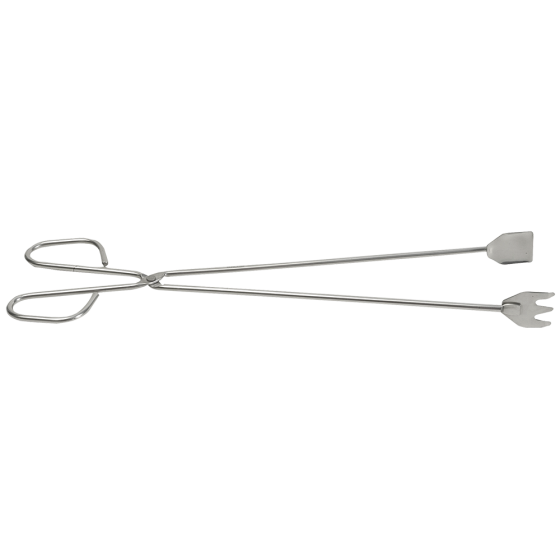 Fricosmos - Pinza inox para barbacoa 440x90x40 mm