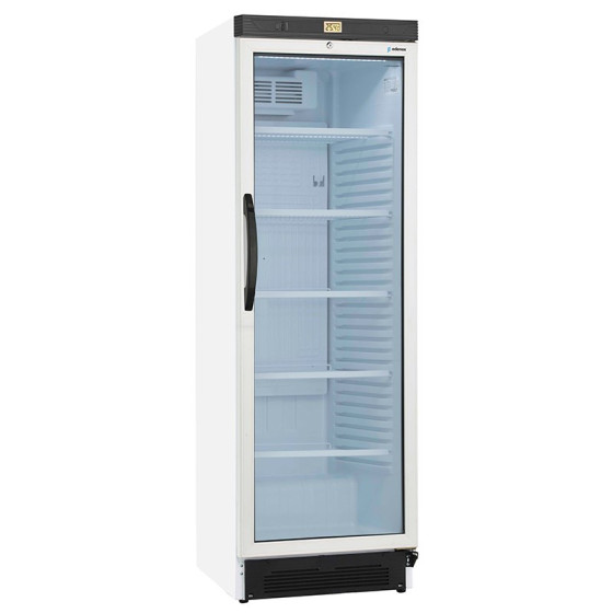 Armario Expositor APE-451-C S1 | Puerta de Cristal | 595x640x1840 mm | Capacidad 372 L | Clase D