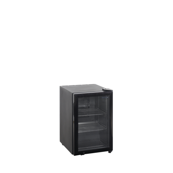 Mini Expositor Refrigerado TEFCOLD BC60 | Puerta de Cristal de Cierre Automático | 432x496x668 mm | Capacidad 58 L