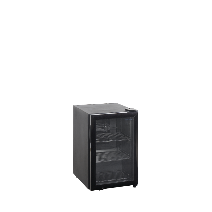 Mini Expositor Refrigerado TEFCOLD BC60 | Puerta de Cristal de Cierre Automático | 432x496x668 mm | Capacidad 58 L