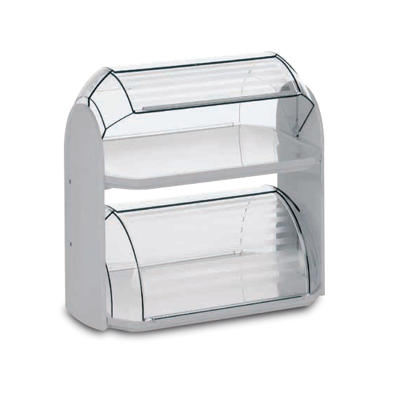 Fricosmos Vitrina de Bollería Mini de Doble Piso