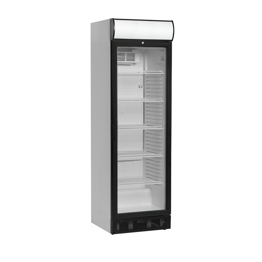 Enfriador de Botellas TEFCOLD SCU1375CP | Marquesina Iluminada | 595x640x1980 mm | Capacidad 347 L | Clase D
