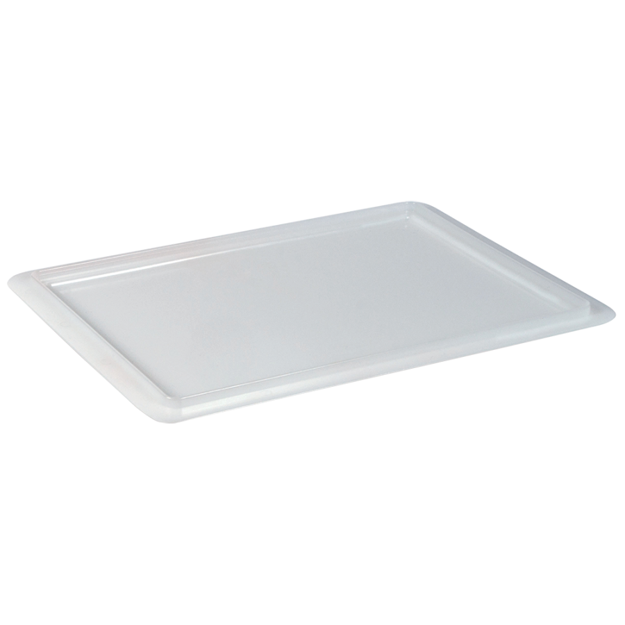 Fricosmos Tapa blanca para caja alimentaria apilable 600x400