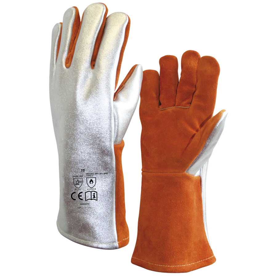 Fricosmos Guante Antisalpicaduras Aceite Hirviendo Aluminizado