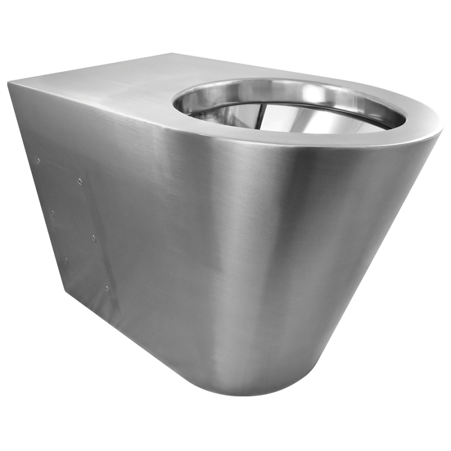Fricosmos WC acero inoxidable antivandálico salida convertible