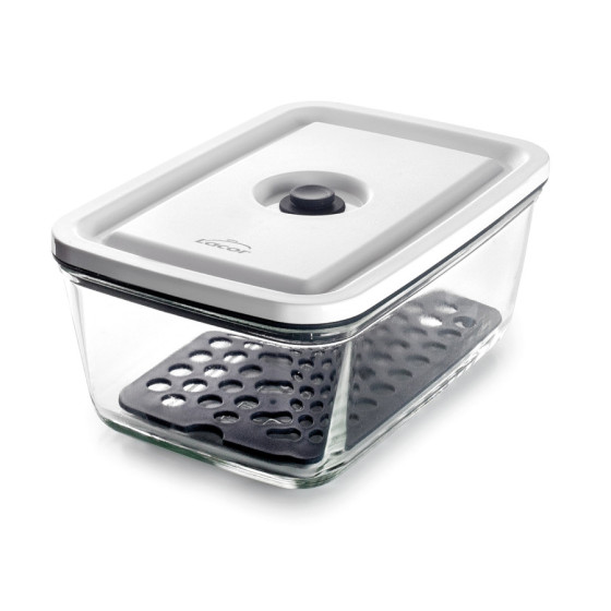 Contenedor de Vacío Smart Glass 1000ml - Vidrio Borosilicato