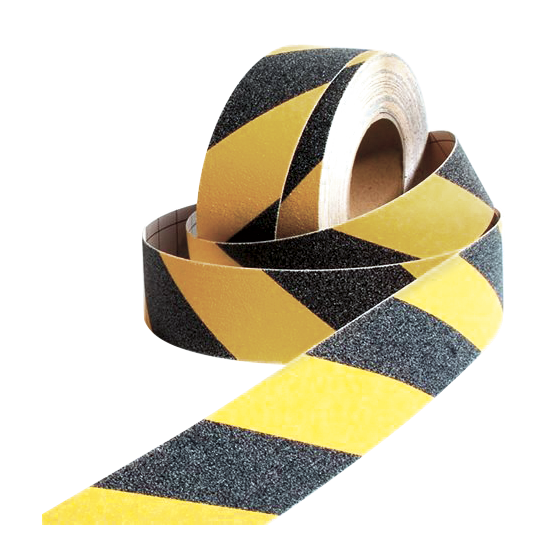 Fricosmos Cinta Antideslizante Adhesiva Amarillo/Negro