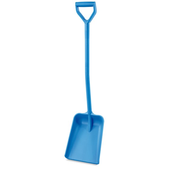 Fricosmos - Pala de fibra para hielo de polipropileno azul