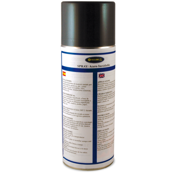 Fricosmos Spray de acero inox 18/8/2 de 400 ml