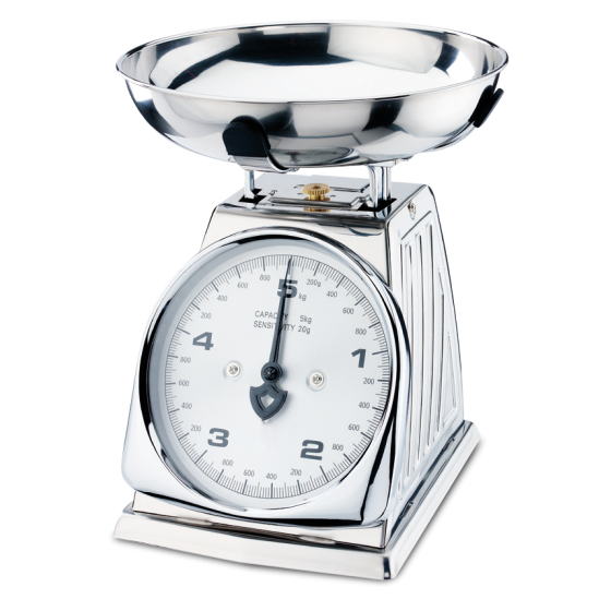 Fricosmos Balanza mecánica de cocina 5 kg