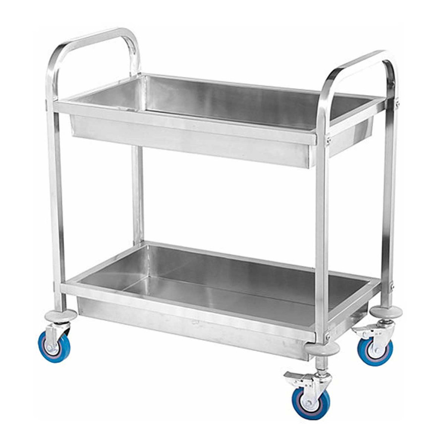 Carro de recogida CR-9550/2 - con 2 estantes