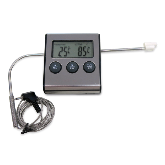 Fricosmos Termómetro digital para horno de 0 a 250 ºC
