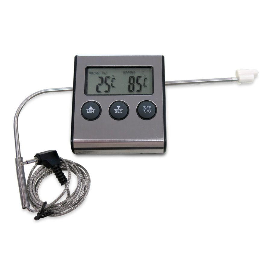 Fricosmos Termómetro digital para horno de 0 a 250 ºC