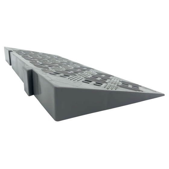 Fricosmos Rampa para loseta gris 500x200x50 mm