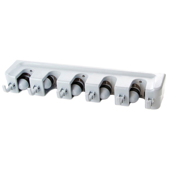 Fricosmos Set colgador sujeta-palos 300 mm con gancho