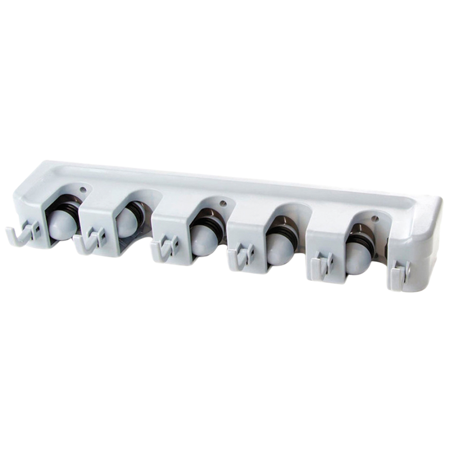 Fricosmos Set colgador sujeta-palos 300 mm con gancho