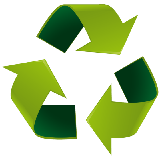 Fricosmos Adhesivo de reciclaje para contenedor