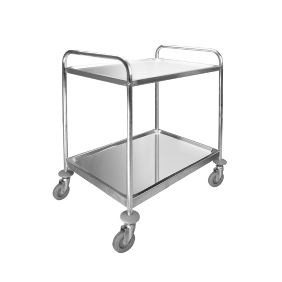 Carro de Servicio Basic | 2 Bandejas | 82 x 64,5 x 94,5 cm | Uso Interior y Exterior | Profesional