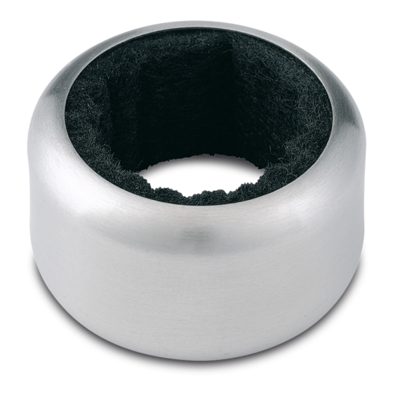 Fricosmos - Anillo de acero inoxidable antigoteo para botella de vino