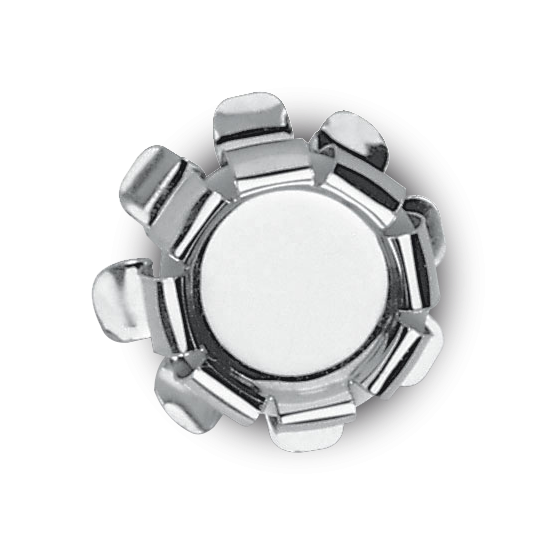 Fricosmos Tapón de corona acero inoxidable Ø40 x 20 mm