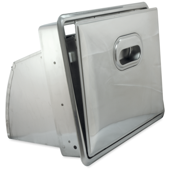 Fricosmos Tolva abatible para posos de café 380x240x310 mm