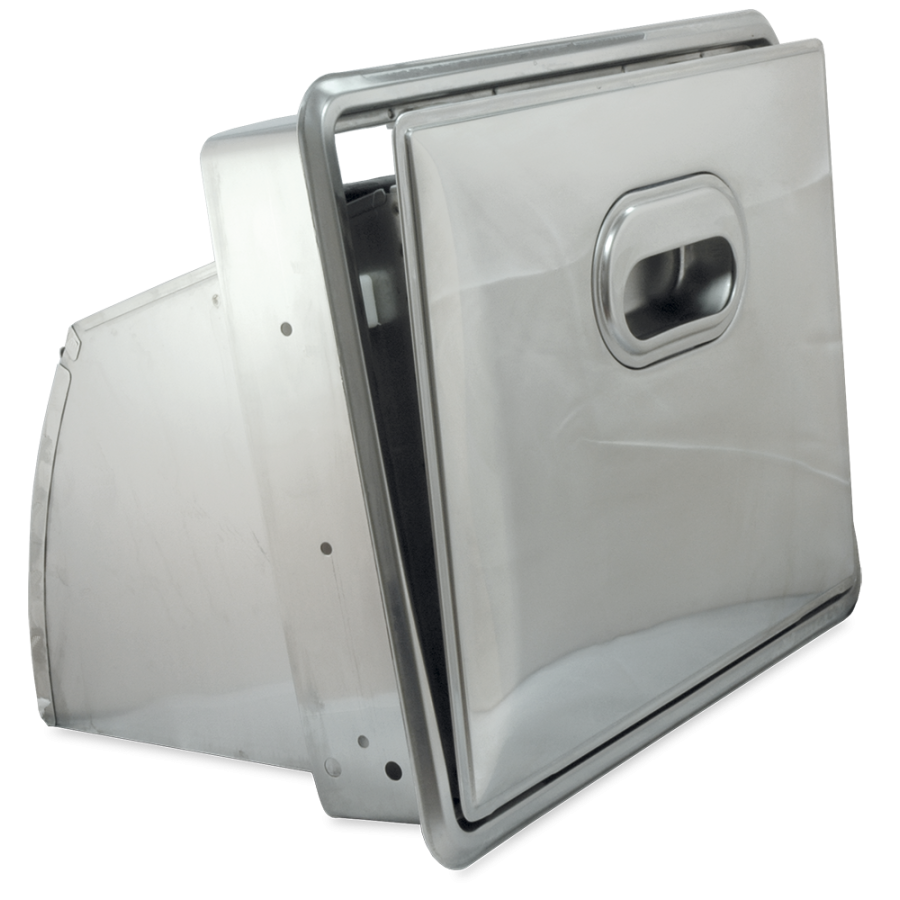 Fricosmos Tolva abatible para posos de café 380x240x310 mm