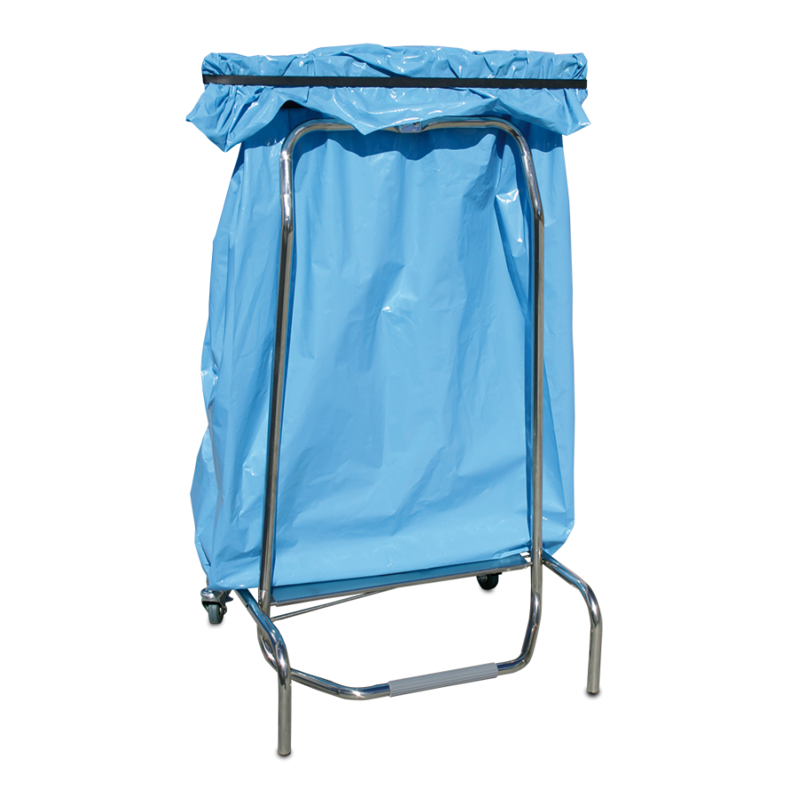 Fricosmos Contenedor Porta-Bolsas Inox Tijera a Pedal