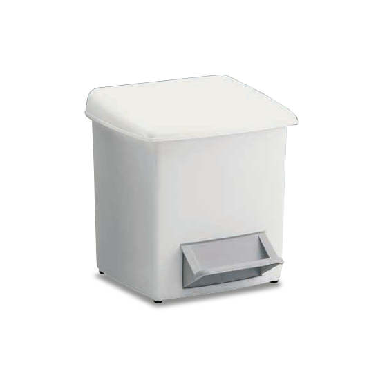 Fricosmos Cubo pedal de baño con papelera interior 8 L