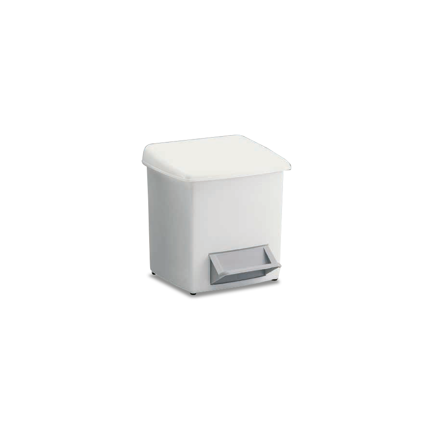 Fricosmos Cubo pedal de baño con papelera interior 8 L
