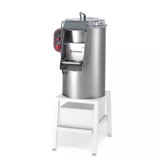 Peladora de Patatas Sammic PI-20 | 20kg por Ciclo | 480kg/h | 230V Monofásica