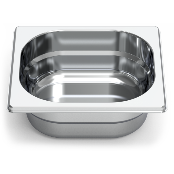 Fricosmos Cubeta Gastronorm Inox Lisa 1/6 de 1 Litro