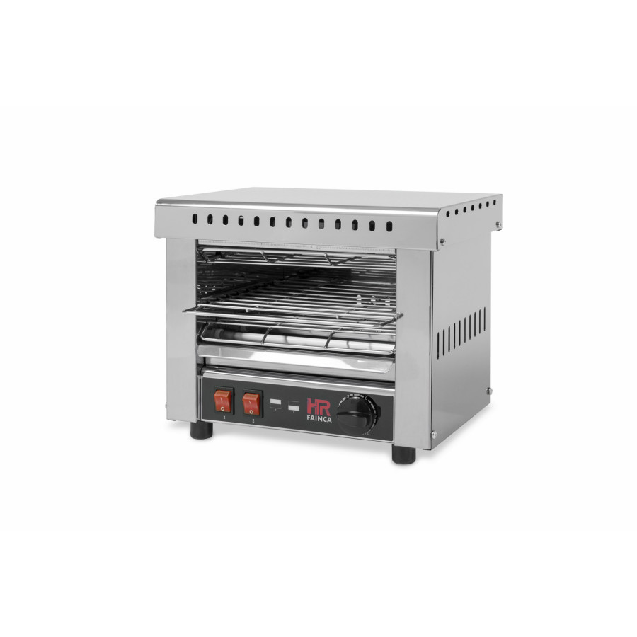 Tostador Eléctrico Industrial Fainca HR T02CON - 1 Nivel - 2 kW - Cuarzo con Temporizador
