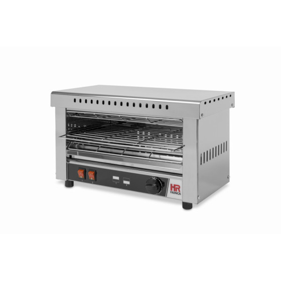 Tostador Eléctrico Industrial Fainca T03CONB - 1 Nivel - 2.4 kW - Cuarzo con Temporizador