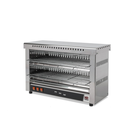 Tostador Eléctrico Industrial Fainca HR T09SIN - 2 Niveles - 4.2 kW - Cuarzo Gran Capacidad