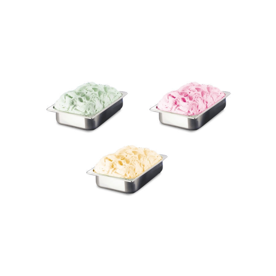 Fricosmos Cubeta inox para helado 180x165x120 mm
