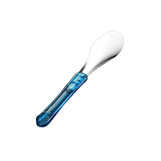 Fricosmos Espátula para Helados Acero Inoxidable PETG Azul
