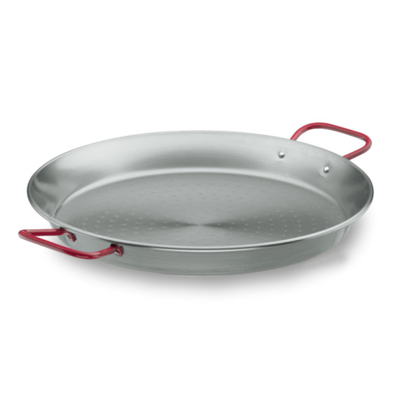 Paellera Lacor Steel Pro | Acero Inoxidable | Ø 80 cm | 40 Raciones | Gran Capacidad | Especial Eventos