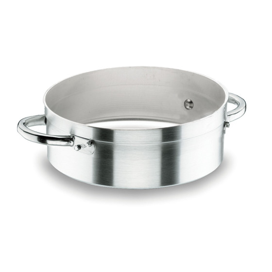 Paellera Lacor Chef-Aluminio | Aluminio Puro 99,5% | Ø 50 cm | 15,5 Litros | Asas Inoxidables | Apta Horno