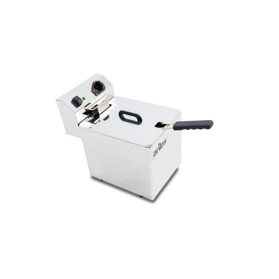 Freidora eléctrica EVOLUTION sin grifo capacidad 10 litros con potencia 3,5 kw monofásica con contactor EVO10