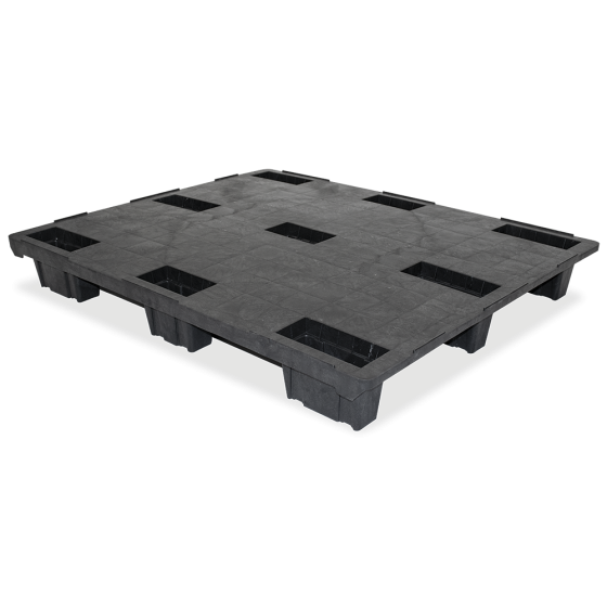 Fricosmos Palet americano plástico encajable 1200x1000 mm