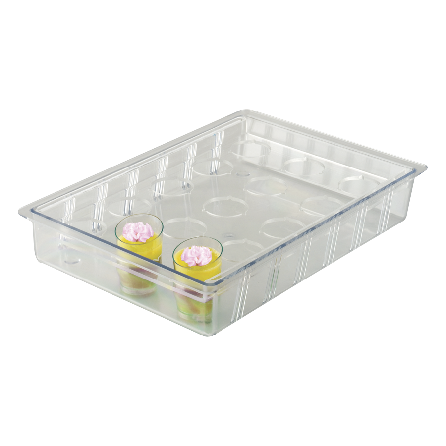 Fricosmos Bandeja de exposición para mini vasos de helado
