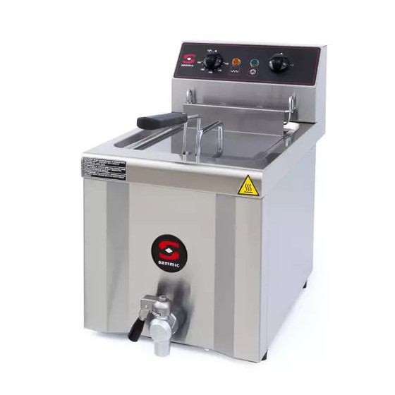 Freidora Eléctrica Sammic FE-8 con Grifo | 8 Litros | 3000W | 230V