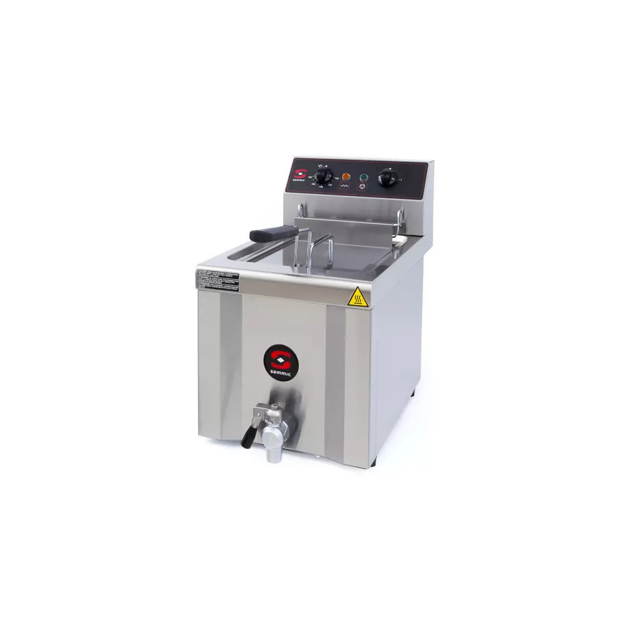 Freidora Eléctrica Sammic FE-8 con Grifo | 8 Litros | 3000W | 230V