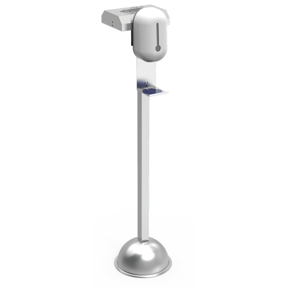 Fricosmos - Columna mixta con dispensador de gel y guantes