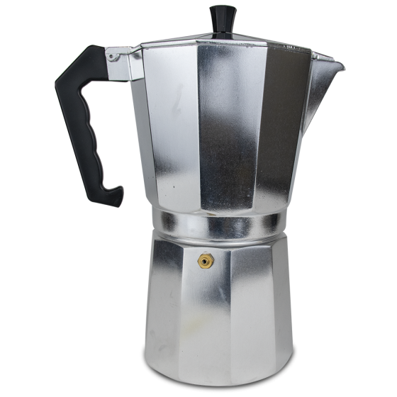 Fricosmos Cafetera Italiana Tradicional de 12 Tazas