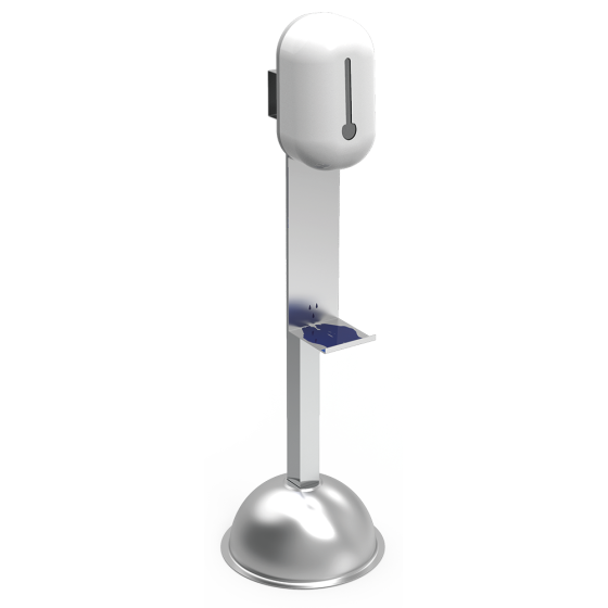 Fricosmos - Columna infantil con dispensador de gel hidroalcohólico