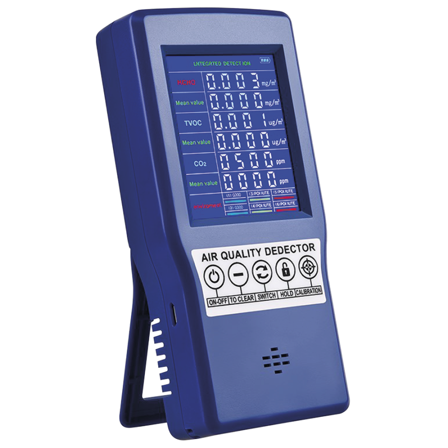 Fricosmos Monitor de calidad del aire detector de CO2 compacto